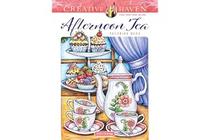 Creative Haven Afternoon Tea Coloring Book