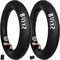 MyBESTscooter - Chambre à Air 8,5 Pouces Avec Valve Coudée à 90 Degrés Pour Trottinette électrique, 8,5 Pouces Compatible Avec Les Pneus 8 1/2x2