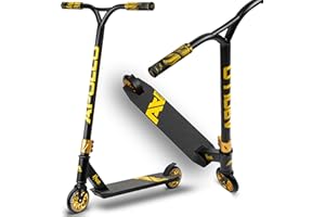 ‎APOLLO Apollo Stuntscooter Hawk - Freestyle Kickscooter für Kinder und Erwachsene, Kinderroller, Trick Roller für Jungen und Mädchen ab 6 Jahren, Stunt Scooter für Beginner und erfahrene Kids, Stunt Roller