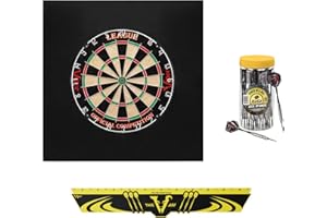 Viper Defender II - Tablero y Tablero de Dardos con Punta de Acero sisal/cerdas