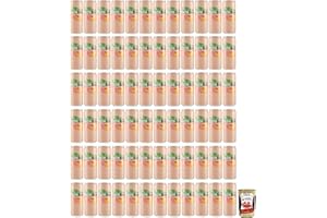 ITALIAN GOURMET E.R. Fuze Tea Pesca Lot de 72 boîtes jetables de 330 ml + 400 g