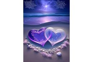 Lunyloer Diamond Painting, DIY Diamond Painting Set für Erwachsene, 5D Diamant Strass Kristall Stickerei Kreuzstich Painting Set für Home Wand Décor 30x40cm