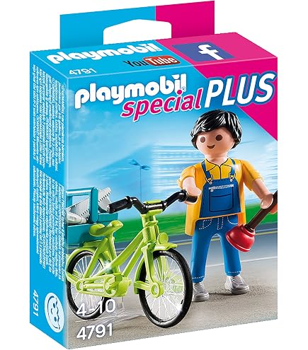 PLAYMOBIL 4743 – Mountainbikerin Figur, Ab 4 Jahren, Originalverpackt
