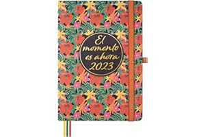 Finocam Agenda 2023 Mínimal Design Semana Vista Vertical Enero 2023, Diciembre 2023, 12 meses, Catalán, Momento Design Collection, DIN A5, Sobremesa, MA5, 148 x 210 mm