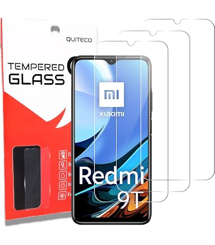 NEW'C 2 Pezzi, Vetro Temperato per Xiaomi Redmi Note 8 PRO, Redmi 9, Pellicola Prottetiva Anti Graffio, Anti-Impronte, Senza Bolle, Durezza 9H, 0,33mm Ultra Trasparente, Ultra Resistente