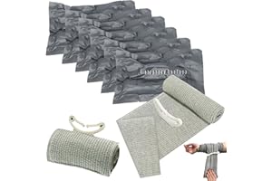 XNZMYN 6 sztuk bandaży izraelskich, 15 cm, hemostatyczne opaski uciskowe do użytku wewnątrz i na zewnątrz, idealny wybór do wyposażenia awaryjnego