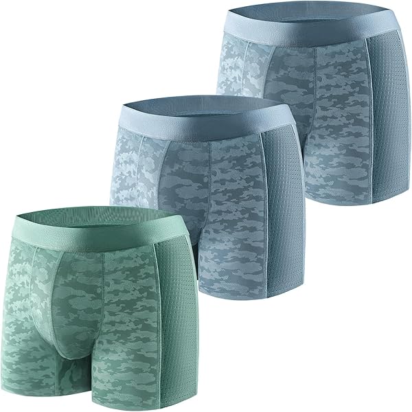 Caleçon Homme Coton Pack Boxer Anti Fuite Homme Protection Et