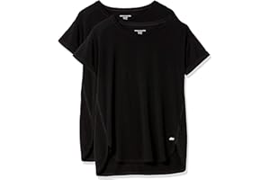 Amazon Essentials Koszulka Kobiety Studio Relaxed-fit Lightweight Crewneck T-shirt (2 w zestawie)