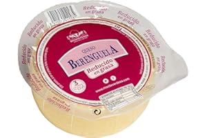 TU DESPENSA EN LA WEB Queso de Vaca Reducido en Grasa - Queso suave, tierno y reducido en grasa ideal para aquellas personas que quieren seguir una dieta baja en calorías (1 Pieza de Queso)