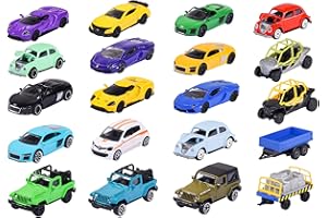Majorette - Set 20 Pièces - Véhicules Miniatures en Métal - Echelle 1/64ème - Dès 3 Ans - 212058595