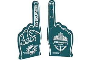Wincraft NFL Miami Dolphins Schaumstoffhand XXL Schaumstoffhand Einheitsgröße Aqua