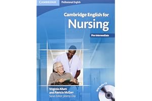 Cambridge English for Nursing Pre-intermediate Student's Book with Audio CD