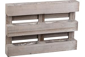 UNUS Nature by Kolibri Jardinière décorative en bois - 60 x 41 x 8,5 cm