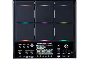 ROLAND SPD-SX PRO Sampling Pad | The Flagship for Drummers & Other Musicians | 9 Playing Surfaces, 8 External Trigger Inputs, Color Display, Customizable LEDs, Onboard FX More