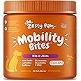 Zesty Paws Glucosamine for Dogs - Hip & Joint Health Soft Chews with Chondroitin & MSM - Functional Dog Supplement for Pet Mobility Support with Kelp + Vitamins C and E for Hips & Joints