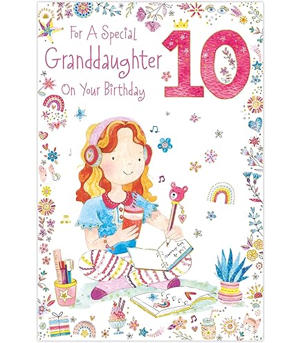 Me To You Woo Hoo 10 Today - Biglietto Di Auguri Per 10° Compleanno Con Tatty Teddy