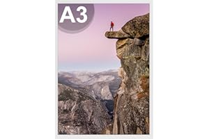 Ditwis Cornice A3, Cornice Bianca per 29,7x42 cm Certificati, Foto, Documenti, Poster e Disegni dei bambini, Portafoto da Parete per Casa, Ufficio e Gallerie