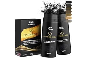 Salvathor Duran Hårfibrer 50 g - Förpackning 2 Hårfiberenheter - Hårmikrofibrer