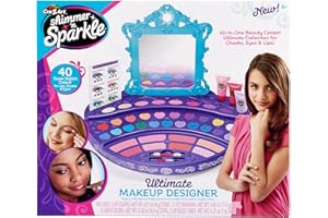 CRA-Z-ART Shimmer and Sparkle 674 17551 EA Shimmer 'N' Sparkle Ultimate Make-up Designer, Multi Color