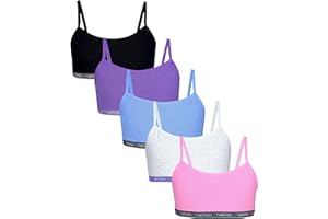 TupTam Reggiseno Top da Ragazza Spalline Sottili Pacco da 5