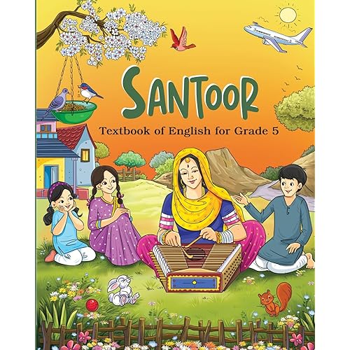 532 Santoor, Textbook of English for Grade 5 (Edition First Edition)