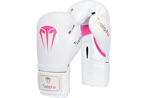Twisto Boxing Gloves Sparring X7 Pro series, Muay Thai Kickboxing Pro Heavy Training, Bag Gloves, Fight Gloves, MMA Gym Fitness, Men Women 10 12 14 16oz