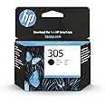 HP 305 Nero, 3YM61AE, Cartuccia Originale HP da 120 Pagine, Compatibile con Stampanti HP DeskJet serie 2700, 4100, HP ENVY se