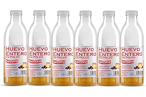 SERMAND Caja de 6 Botellas de Huevo en Polvo (150g) | Huevo Deshidratado | Huevos Pasteurizados | Sin Aditivos | Producto Sin Lactosa | Producto Sin Gluten