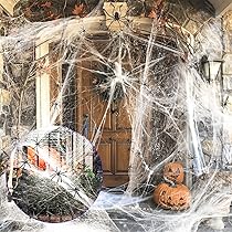 Riesige Halloween-Spinne 1,5m - Gruselige Deko Für Garten & Haus