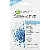 Garnier Pure Active Self Heating Clay Mask for Oily Skin 2 x 6 ml