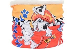 Sun City Paw Patrol - Sciarpa a tubo, per bambini e ragazzi, bianco, Taglia Unica