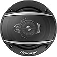Pioneer TS-A1370F 3-Weg-Koaxiallautsprecher (300 W), 13 cm, kraftvoller Klang, IMPP-Membran für optimalen Bass, 50 W Kontinuierliche Ausgangsleistung, schwarz, 2 Lautsprecher