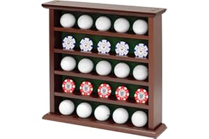 Longridge Drewniana szafka na piłki golfowe, 25 piłek