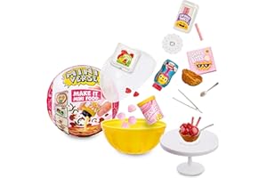 MGA's Miniverse Series 2 Make It Mini Food Diner - Jeu Alimentaire DIY avec Lumière UV, Répliques d'Ingrédients, Emballage Aveugle et Jeu en Résine - Non Comestible - Enfants de 8 ans et plus