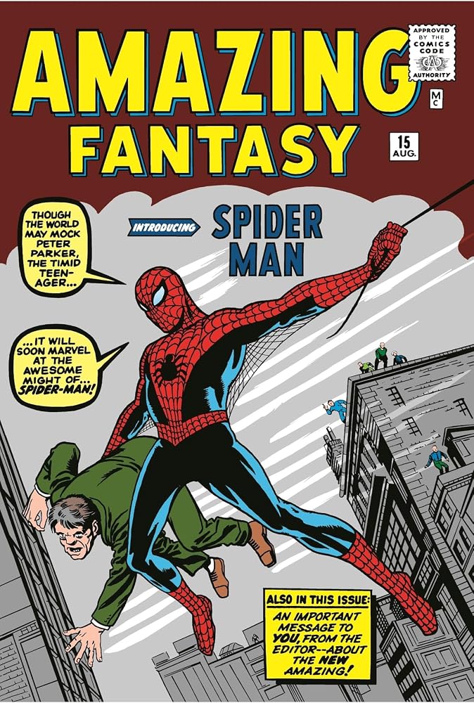512 STORE Spider Man Dergi Kapak Poster 30x42, 4323eefeasd