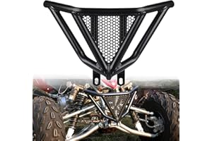 CPOWACE Front Bumper Guard for Yamaha Raptor 700/700R 2006-2023, Premium Iron Protection