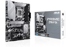 ASUS Prime Z790-P D4, karta główna Intel Z790 LGA 1700 ATX z PCIe 5.0, trzy gniazda M.2, 14+1 DrMOS, DDR4, Realtek 2,5 Gb LAN, HDMI, DP, USB 3.2 Gen 2x2 Type-C, przednia USB 3.2 Gen 2 Type-C