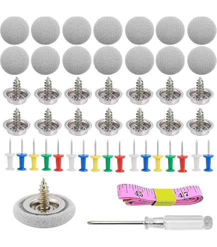 Kit De Réparation De Ciel De Toit Voiture - 100 Rivets, Vis, Punaises + Outils (gris, Pour Intérieur)