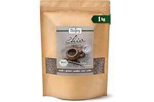 ‎BIOJOY Biojoy BIO-Chiasamen ganz (1 kg), Chia Samen schwarz, naturbelassen (Salvia hispanica)