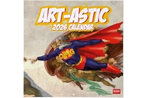 Legami Kalendarz ścienny na rok 2026, duży kalendarz ścienny, 12 miesięcy i planer roczny w 6 językach, miejsce na notatki, znaki zodiaku, święta międzynarodowe, 30 x 29 cm