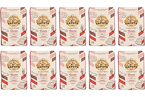 Caputo Cuoco Pizzamehl 10x1kg inklusiv gratis MIGASE Teigschaber