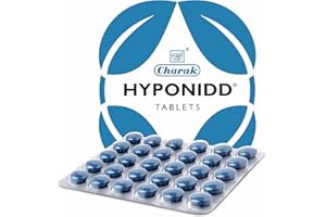 Charak Hyponidd Tablet - 3 paquetes de 30 tabletas cada uno