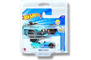 Hot Wheels – Morgan Super 3 – Factory Fresh 1/5 – HYW13 – Kort – Morgan Motor Company – turkos blå – mattel 2025-1:64