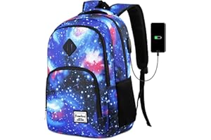 YAMTION plecak gwiaździste niebo,tornistry szkolne tornister nastolatki dla dziewczynek i chłopców