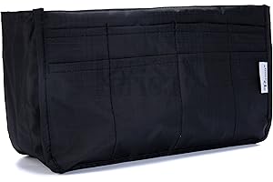 Periea Handbag Organizer - Daisy - Small, Black