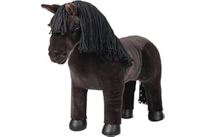LeMieux Toy Pony Freya for Kids - Brown - Soft Coat - Flexible - Suitable for Ages 3 Years +