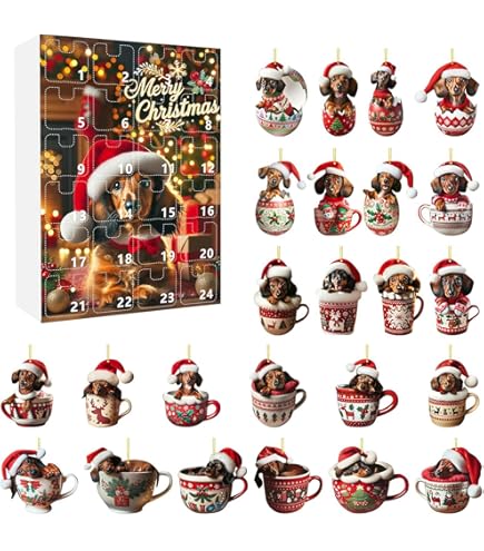 Calendrier De L'Avent De Noël, Décorations De Noël, Calendrier De L Decorations De Noel Calendrier De Avent De 24 Jours Decorations Pour Enfants Et Adultes 98551009