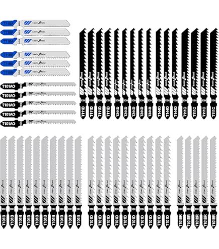 Set 52 Lame Seghetto Alternativo - Per Taglio Legno, Metallo E Plastica!
