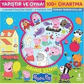 PEPPA PIG YAPIŞTIR VE OYNA! SAHNE SENİN!