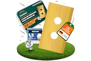 kanoo Lames de Rechange pour Robot Tondeuse Mammotion LUBA 2, LUBA Mini, YUKA, YUKA Mini - avec vis - Lame de Rechange pour Tous Les modèles